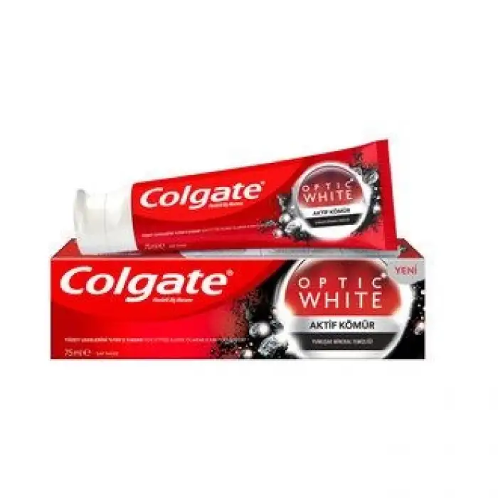 Colgate Optic White Aktif Kömür Beyazlatıcı Diş Macunu 75 Ml