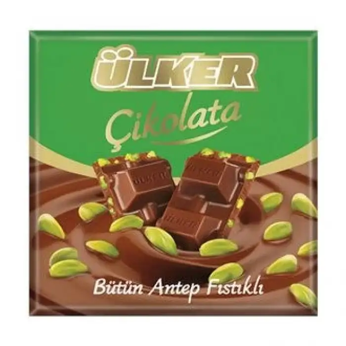 Ülker Çikolata Fıstıklı Kare 65 G