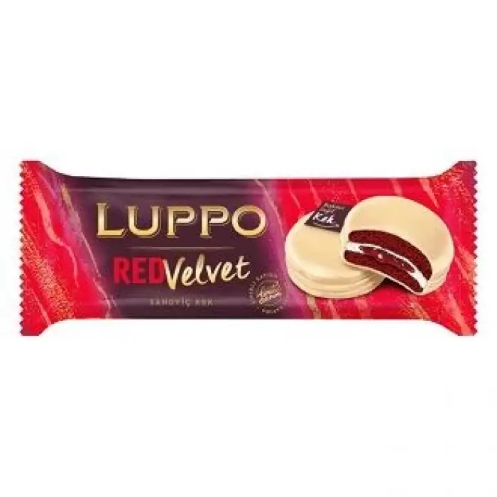 Luppo Red Velvet Sandviç Kek 182 Gr