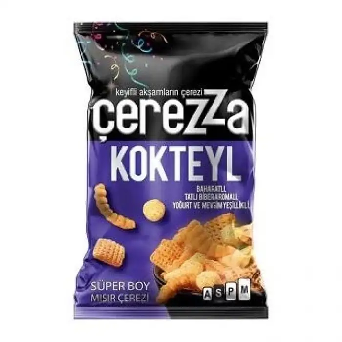 Çerezza Mısır Çerezi Süper Boy Kokteyl 112 Gr