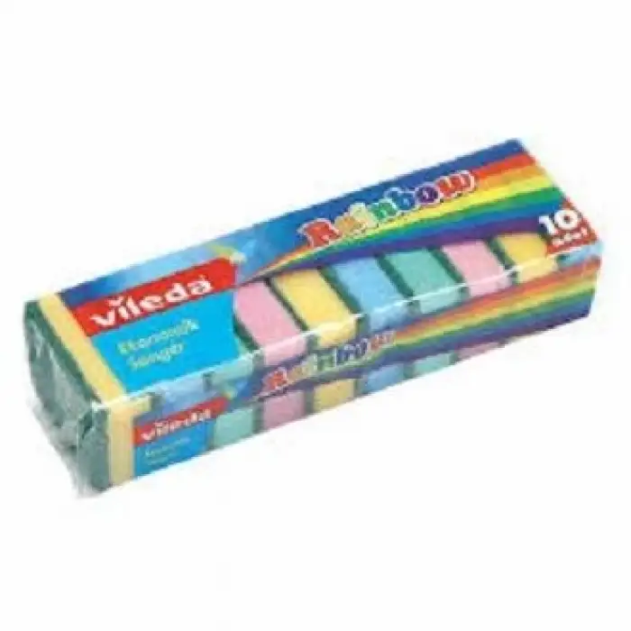Vileda Rainbow Sünger 10 lu