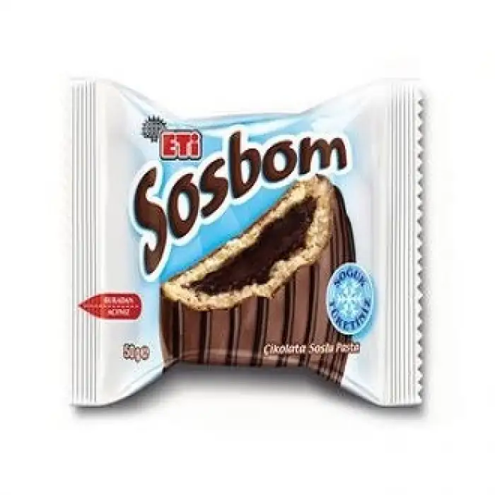 Eti Sosbom Çikolatalı Kek 50 Gr