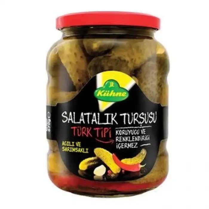 Kühne Türk Tipi Salatalık Turşusu 670 Gr