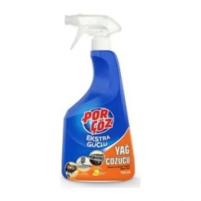 Porçöz Yağ Çözücü Sprey 750 Ml