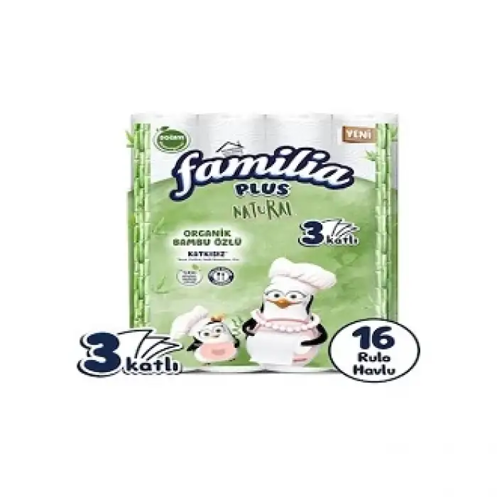 Familia Plus Natural Kağıt Havlu 16 Lı