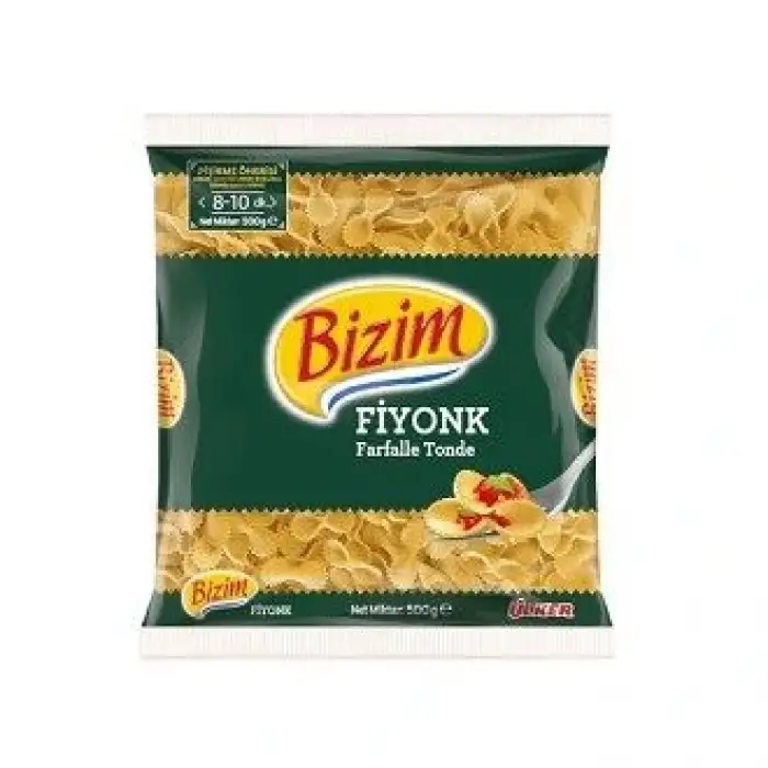 Bizim Makarna Fiyonk 500 Gr