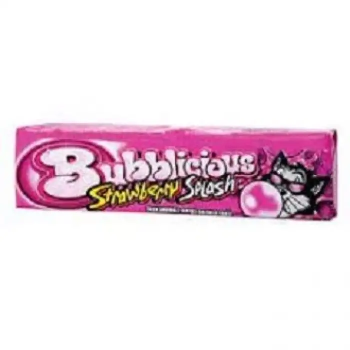 Bubblicious Çilek Aromalı Sakız 38 Gr