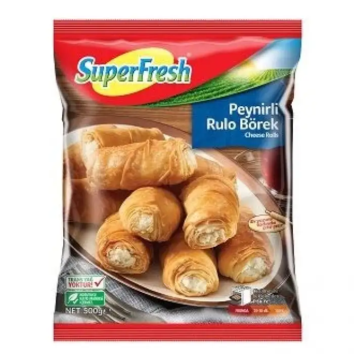 Superfresh Peynirli Rulo Börek 500gr