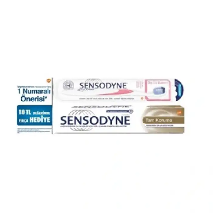 Sensodyne Tam Koruma Diş Macunu 75 Ml + Diş Fırçası Yumuşak