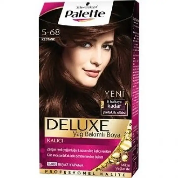 Palette Deluxe Kestane 5-68  Saç Boyası