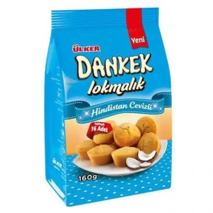 Ülker Dankek Lokmalık Hindistan Cevizli 160 G