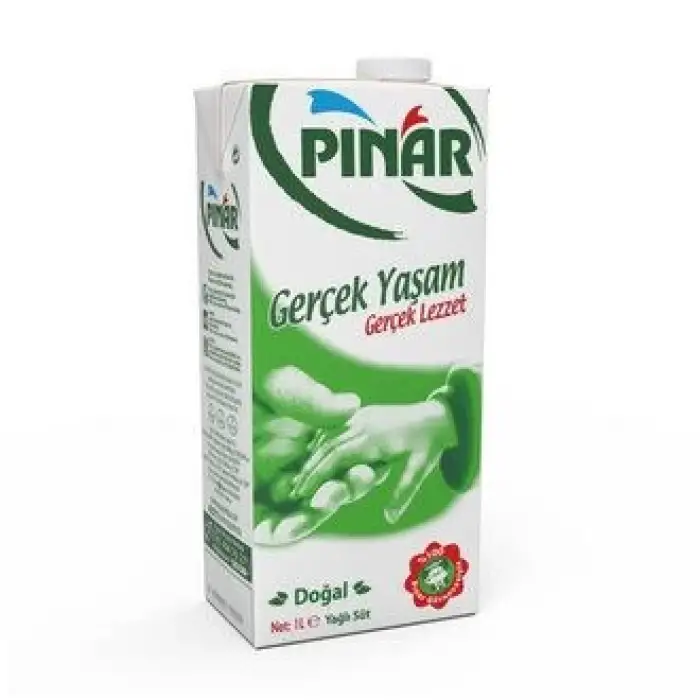 Pınar Süt 1 L Tam Yağlı