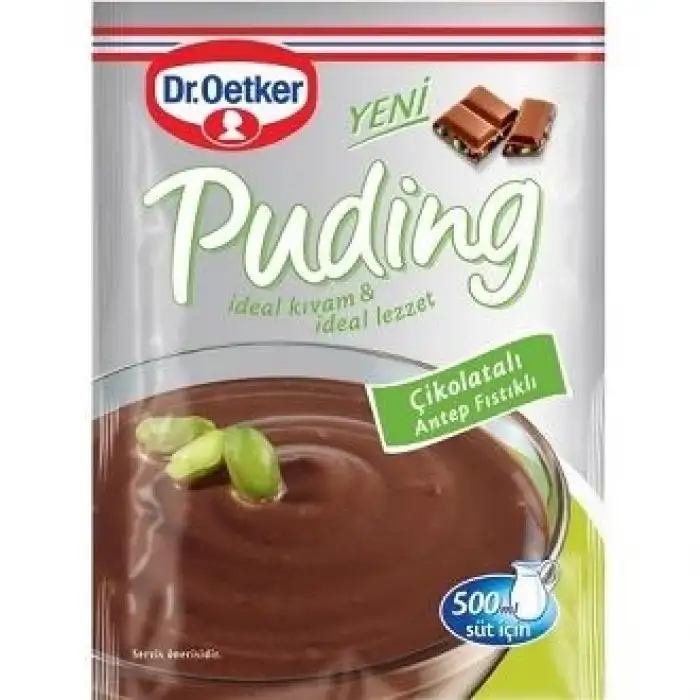 Dr.Oetker Çikolatalı Antep Fıstıklı Puding 100 G