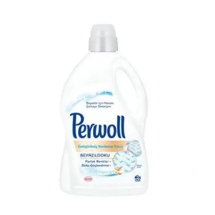 Perwoll Yenilenen 3D Beyaz Etki 50 Yıkama 2.9 Lt