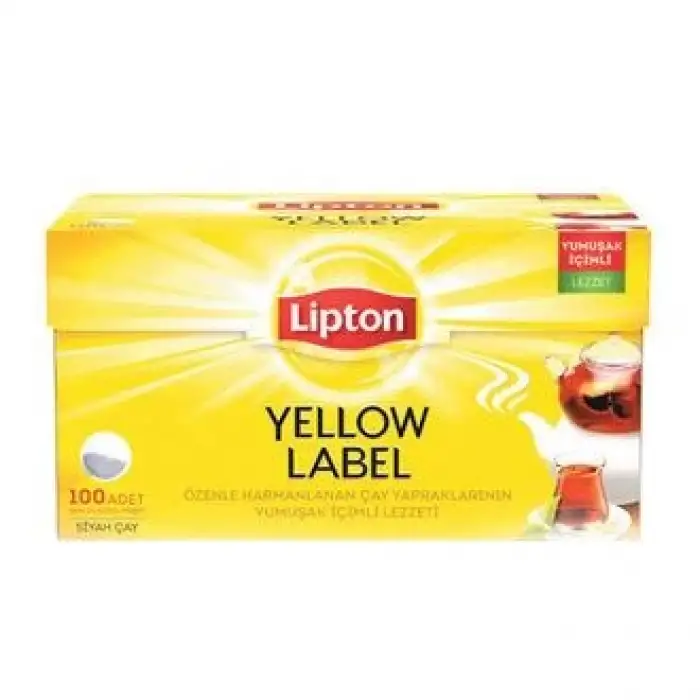 Lipton Yellow Label Demlik Poşet 100 Lü 320 Gr