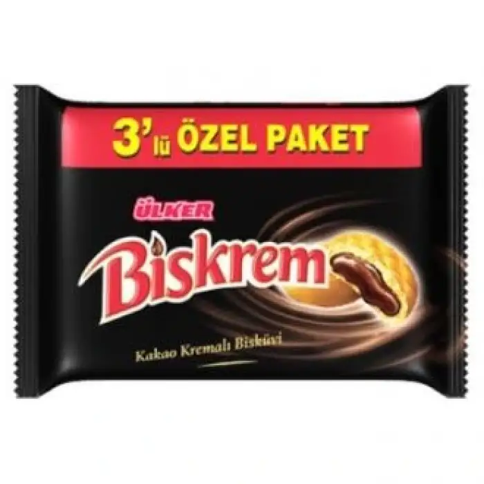 Ülker Biskrem Bisküvi 3lü Paket 300 GR