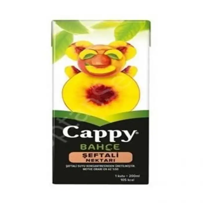 Cappy Bahçe Şeftali Nektari 200 Ml Kutu