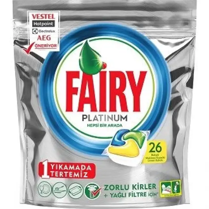 Fairy PlatinumLimon 26 Yıkama Makine Kapsülü
