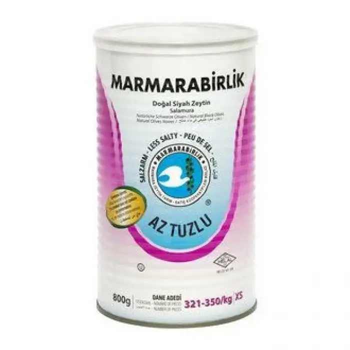 Marmarabirlik Hususi Az Tuzlu Zeytin 800 G