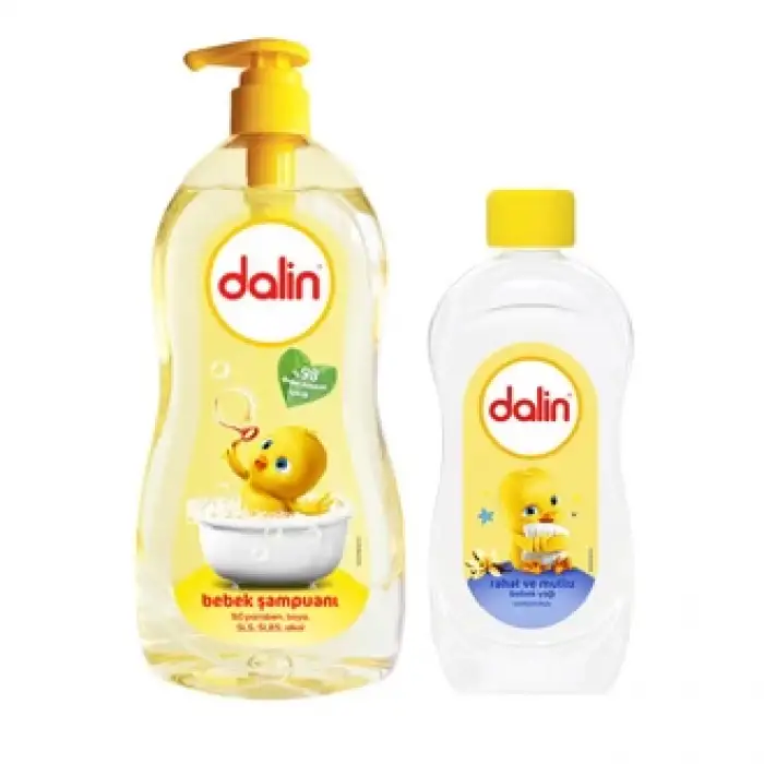 Dalin Şampuan 700 ml + Bebek Yağı 100 ml