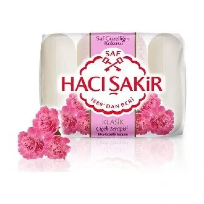 Hacı Şakir Güzellik Sabunu Çiçek Terapisi 4x70 Gr