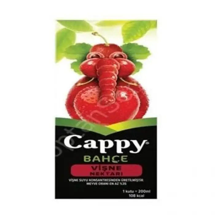 Cappy Bahçe Visne Nektarı 200 ml