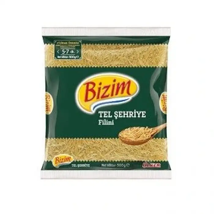 Bizim Makarna Tel Şehriye 500 Gr