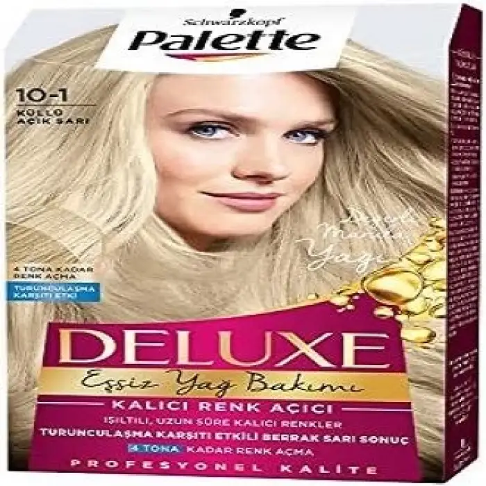 Palette Saç Boyası 10-1 Küllü Açık Sarı