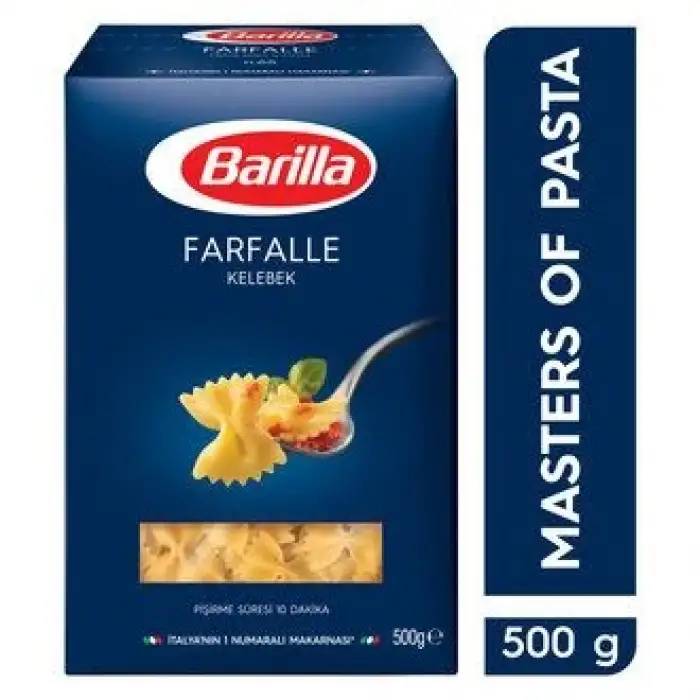 Barilla Farfalle Kelebek Makarna 500 Gr