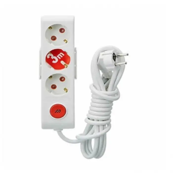 Mutlusan RI-TECH Grup Priz 3 lü 3 mt