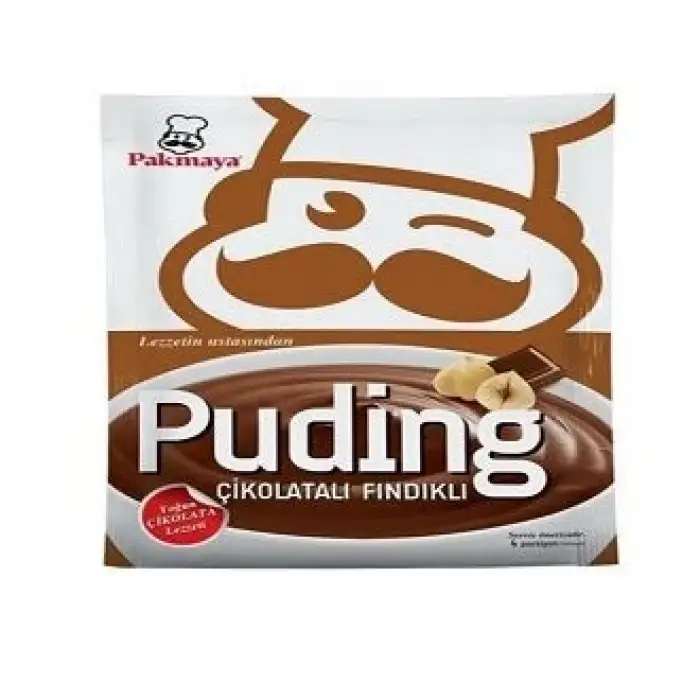 Pakmaya Puding Çikolatalı Fındıklı 118 gr