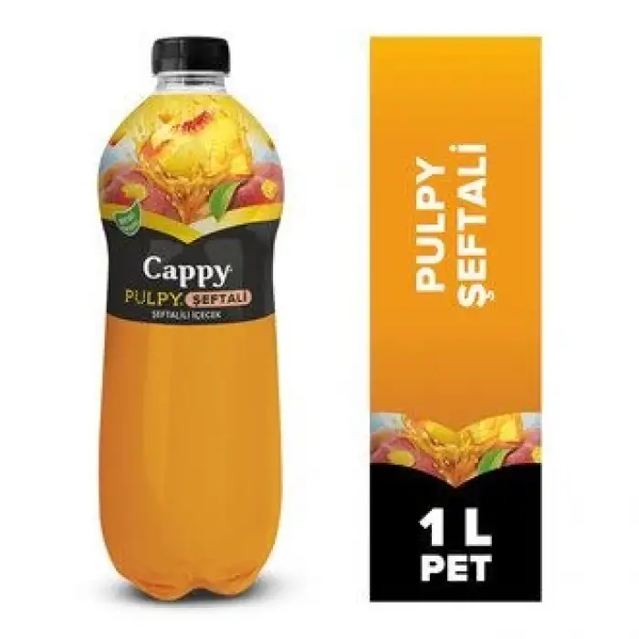 Cappy Pulpy Şeftalili İçecek Pet 1 Lt