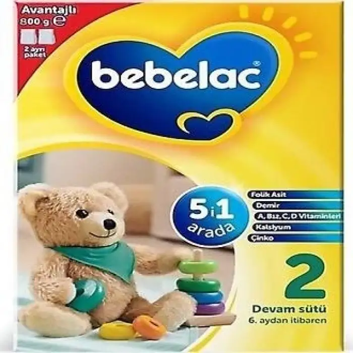 Bebelac 2 Devam Sütü 800gr