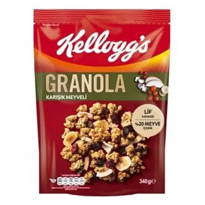 Kelloggs Granola Meyveli  340 G