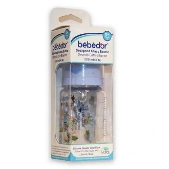 Bebedor Desenli Cam Biberon 125 Ml
