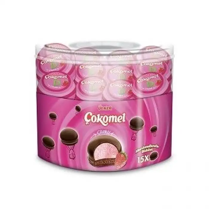 Ülker Çokomel Çilekli 12x15 G