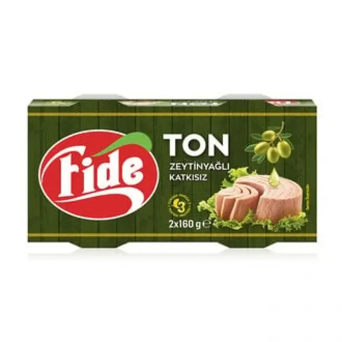 Fide Zeytinyağlı Ton Balığı 2x160 G