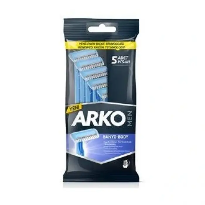 Arko Men Banyo Tıraş Bıçağı 5 Adet