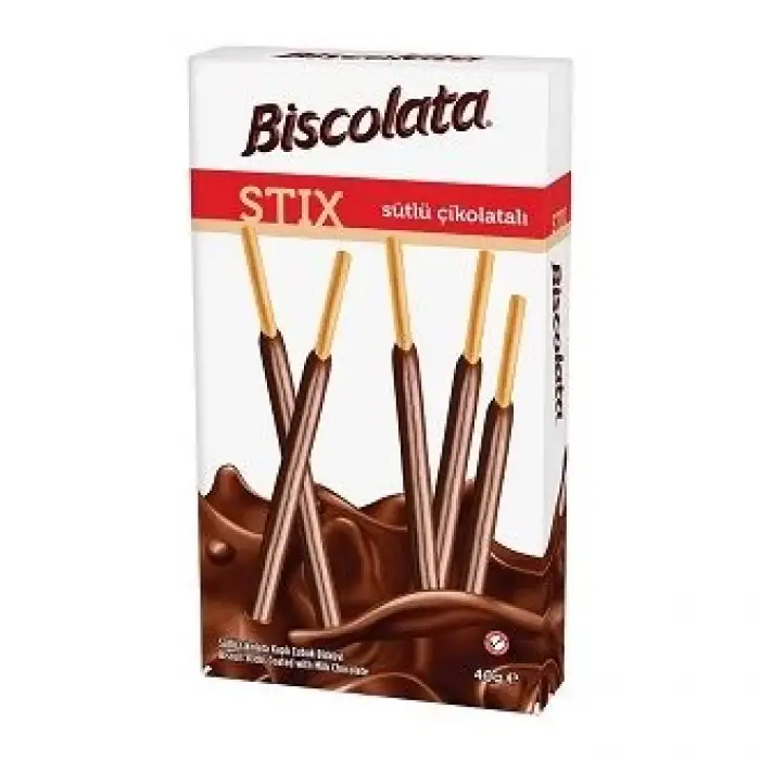 Biscolata Stix Sütlü Çikolata 40 Gr