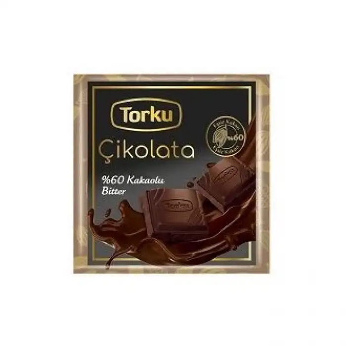 Torku %60 Kakaolu Bitter Çikolata 65 Gr