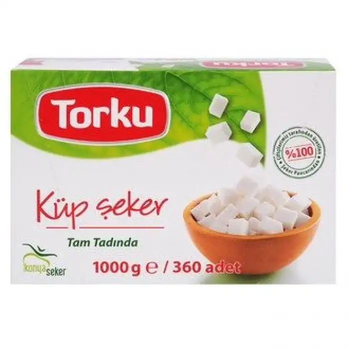 Torku Küp Şeker 360 Adet 1000 Gr