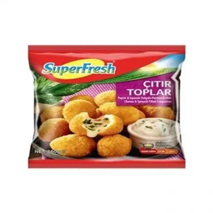 Süperfresh Çıtır Toplar(Ispanak ve Peynir) 360gr