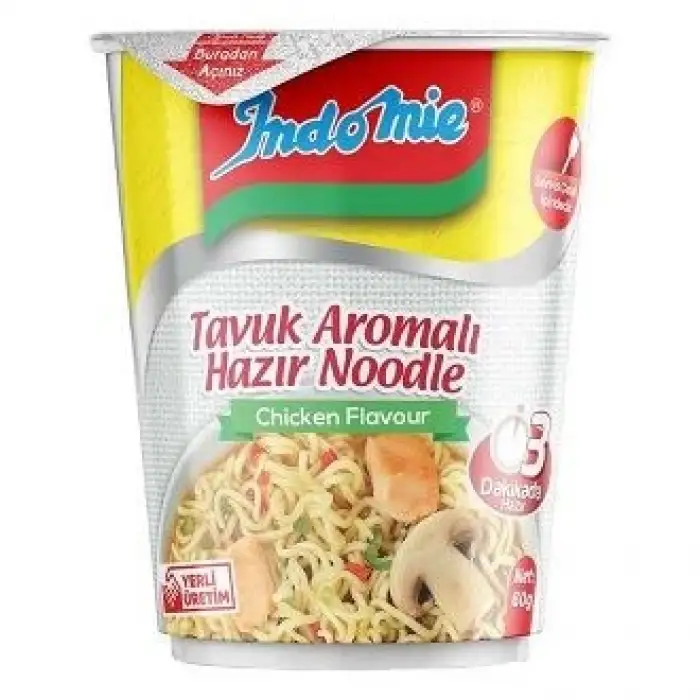 İndomie Noodle Bardak Tavuklu 60 Gr