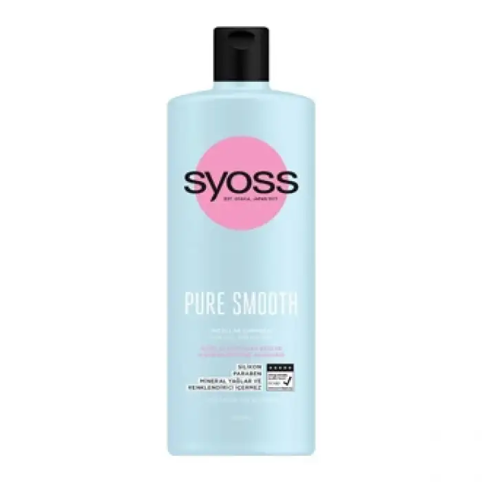 Syoss Pure Smooth Saç Bakım Şampuanı 500 Ml