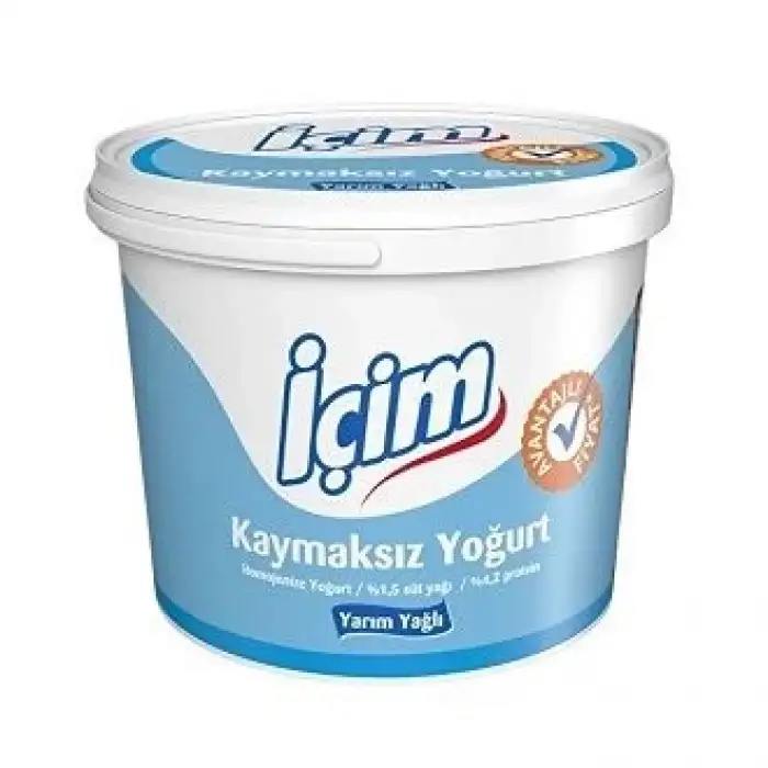 İçim Yarım Yağlı Yoğurt 2 Kg