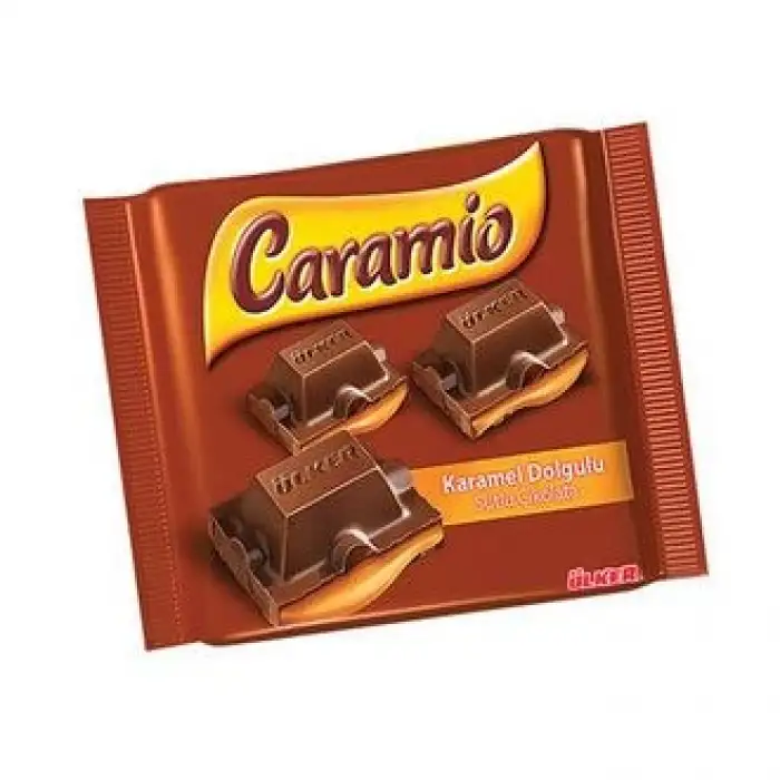 Ülker Caramio Karamelli Kare Çikolata 55 GR