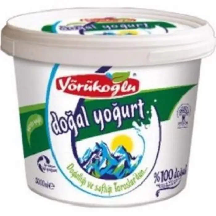 Yörükoğlu Y.Yağlı Yoğurt 2000 Gr
