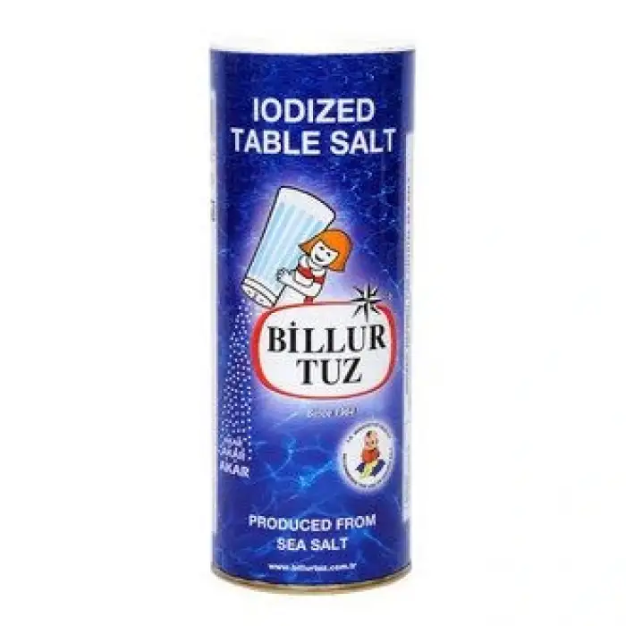 Billur Tuz İyotlu Sofra Tuzu 500 Gr