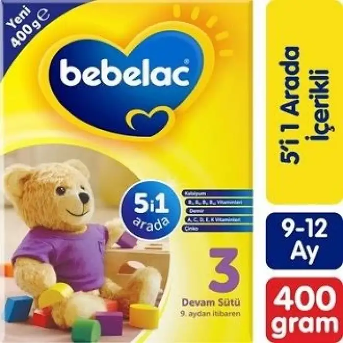 Bebelac 3 Devam Sütü 400gr