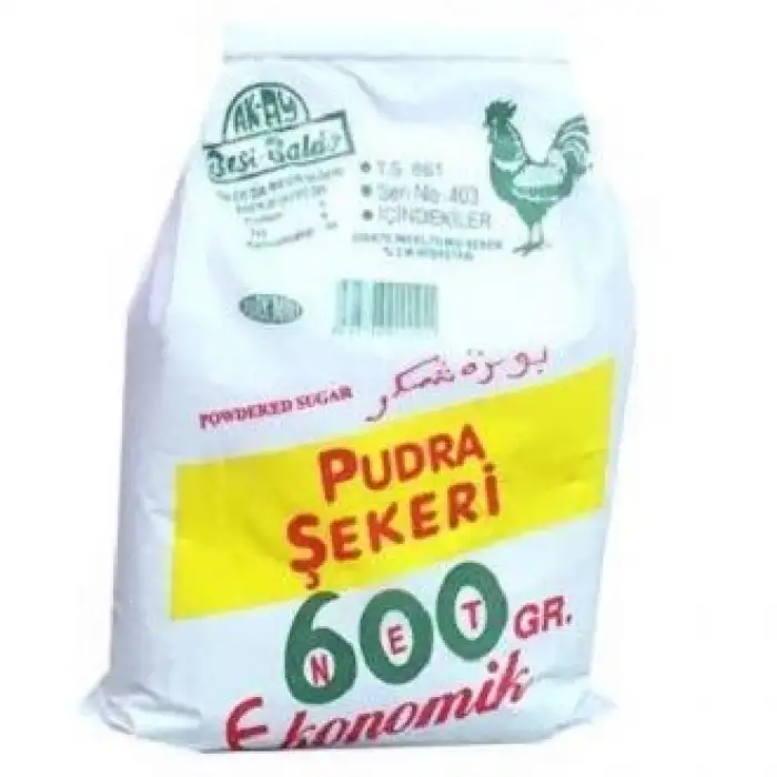 Akay Pudra Şekeri 600 Gr